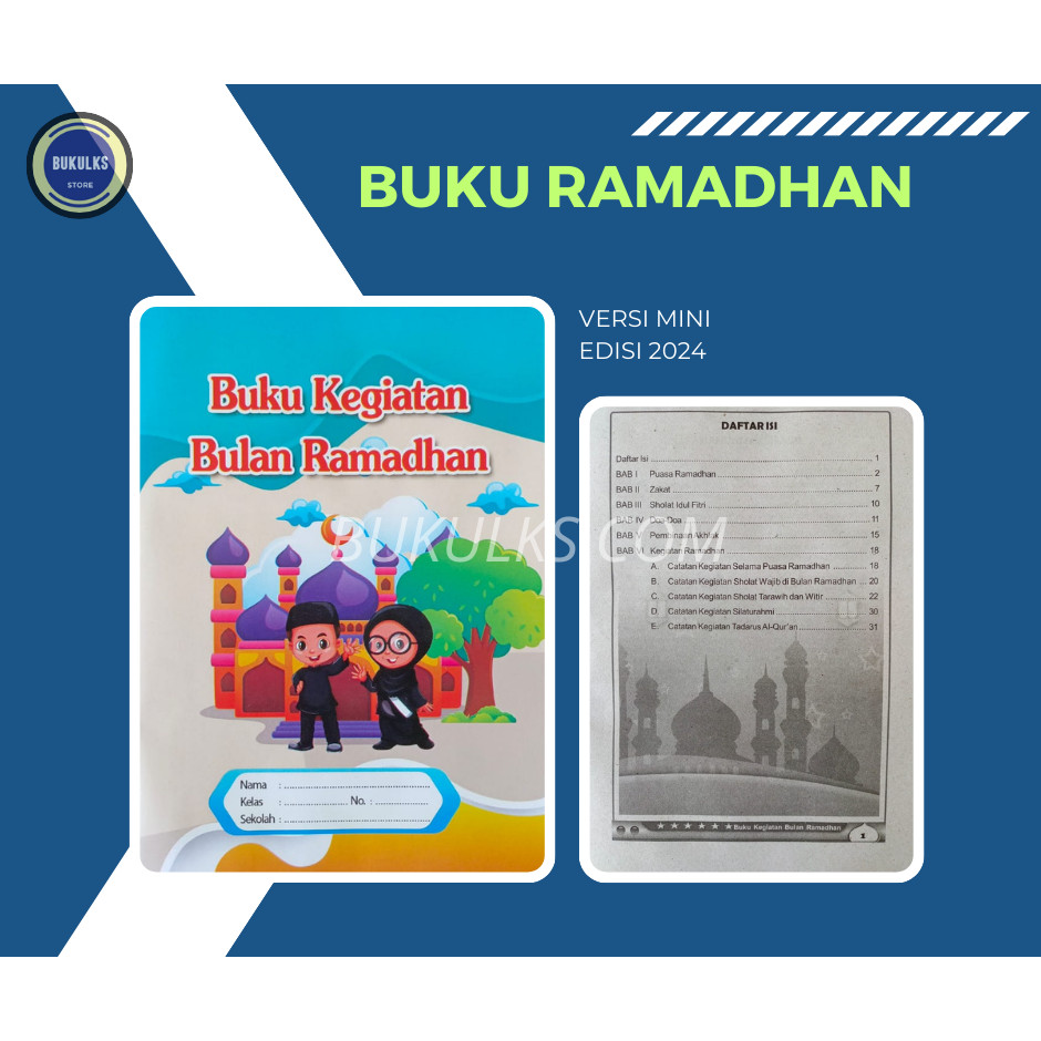 Ramadan Activity Guidebook Mini Version 2024 Edition | Shopee Malaysia