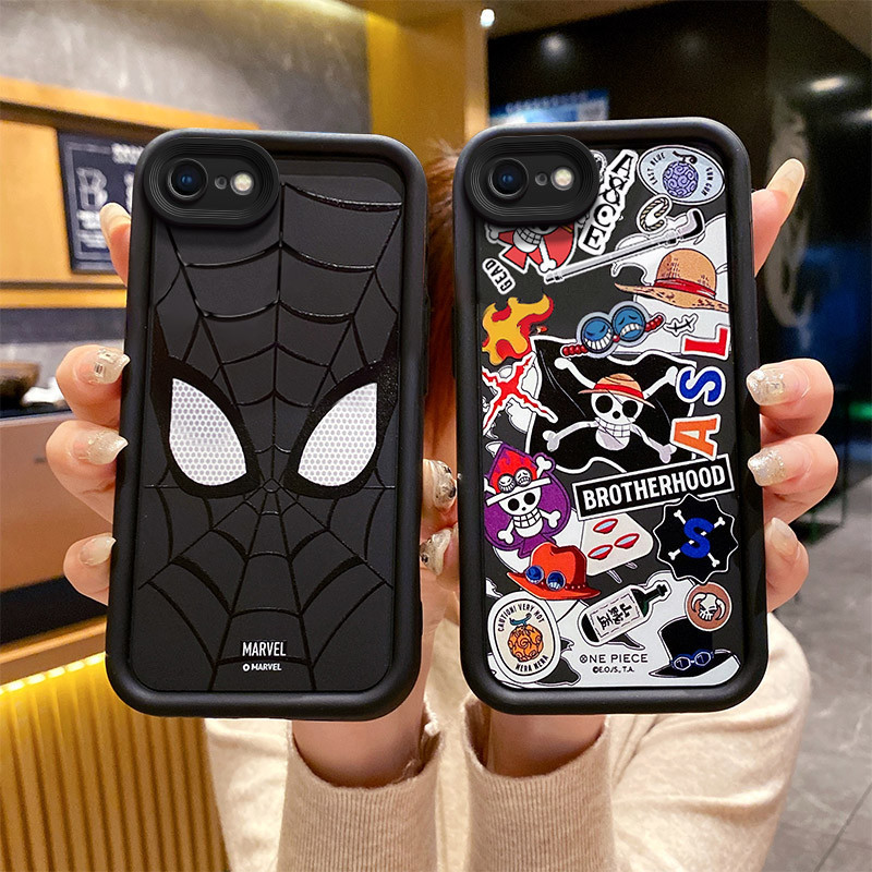 Casing Spider Man for Iphone Plus All Inclusive Anti-Drop