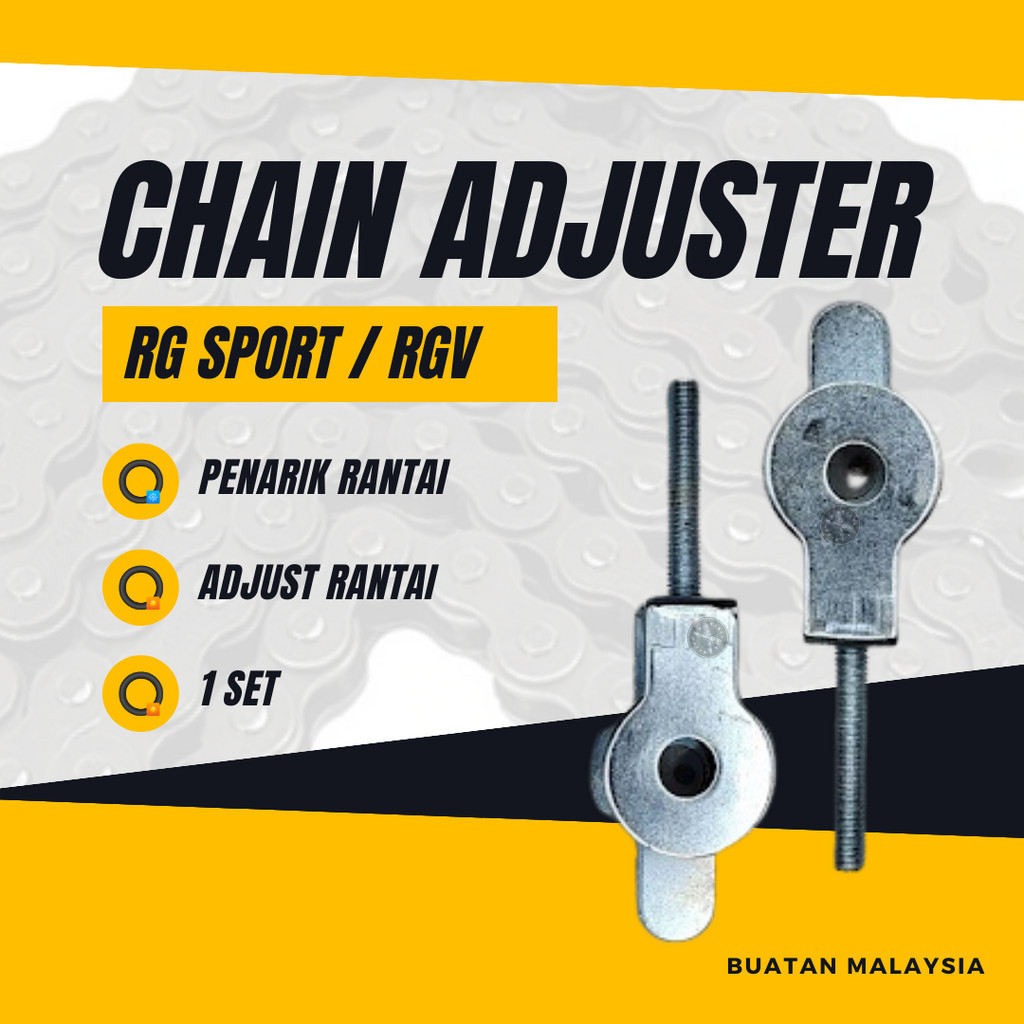 CHAIN ADJUSTER RG SPORT - RGS RG S RGV RG110 ADJUST RANTAI PENARIK ...