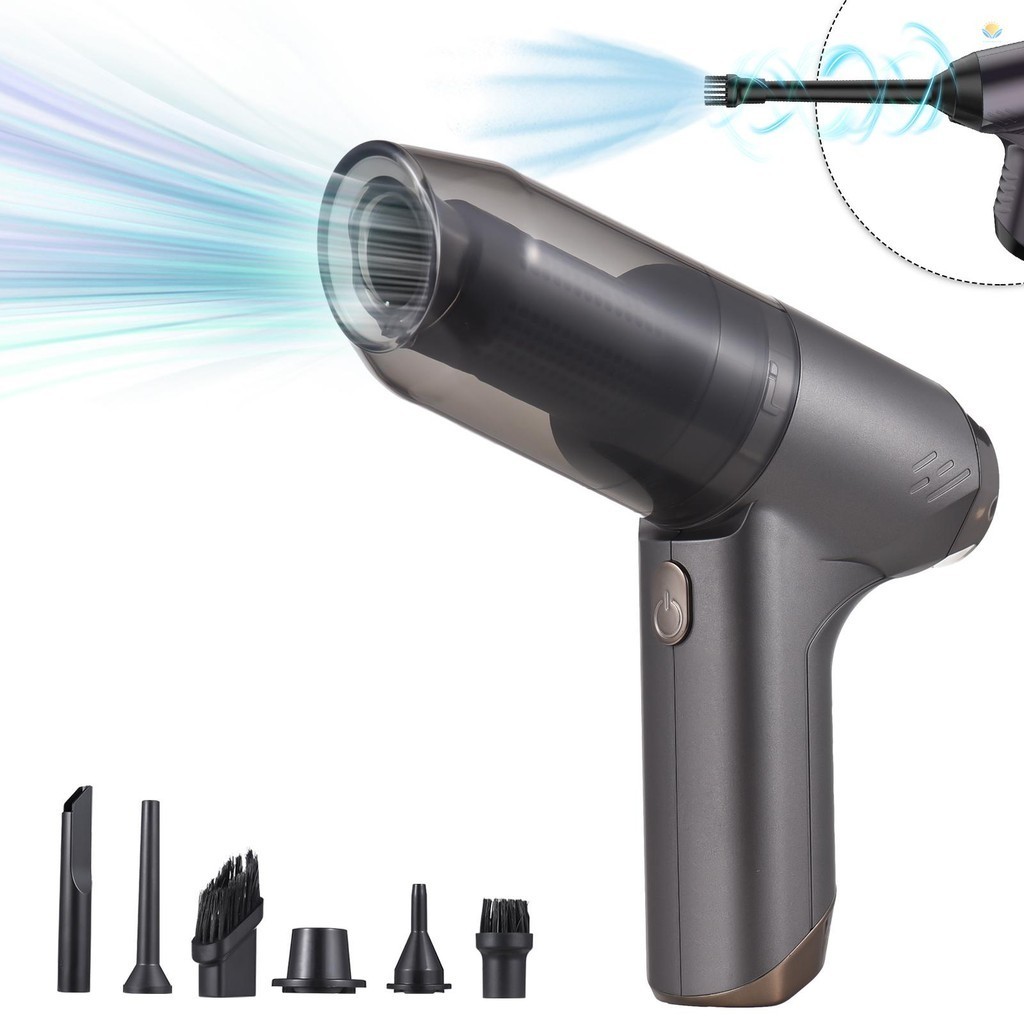 Handheld Vacuum Cordless 19000Pa Powerful Suction and Blowing 3 in 1