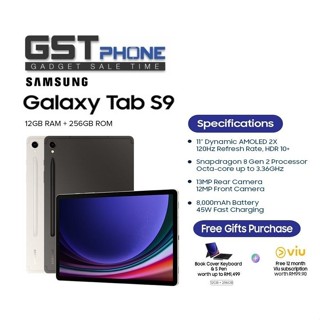 Samsung Galaxy Tab S9 Price in Malaysia & Specs - RM2699 | TechNave