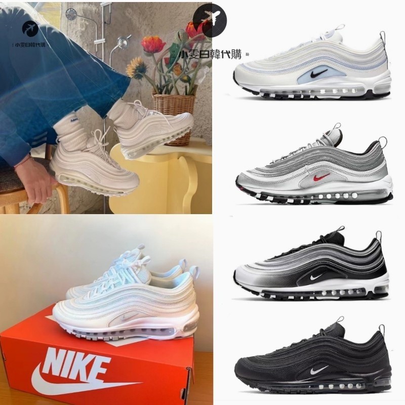 Korea Korea AIR MAX 97 Bullet Toe Sneakers Women Shoes Running Shoes