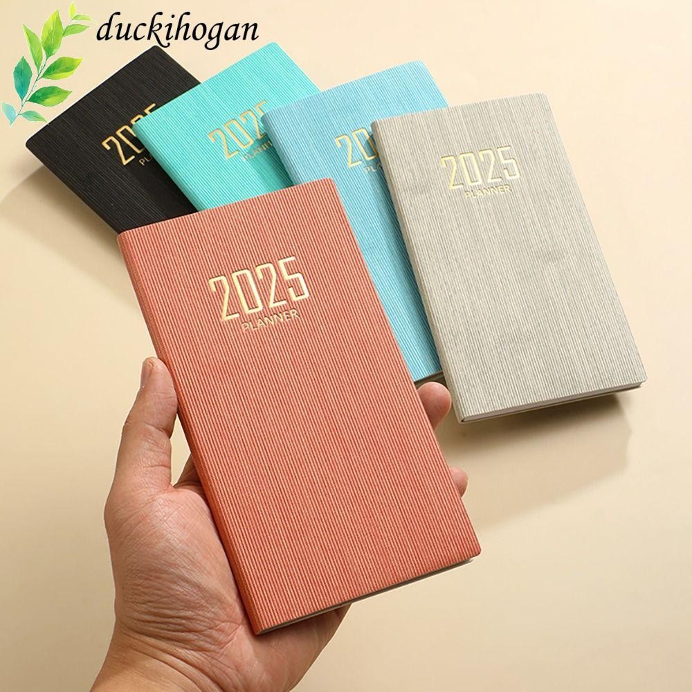DUCKIHOGAN Diary Weekly Planner, A6 Pocket 2025 Agenda Book, Mini with ...