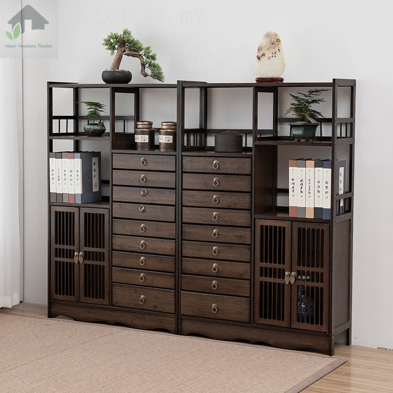 Solid Wood New Chinese Style Bogu Shelf Duobaoge Tea Display Cabinet ...