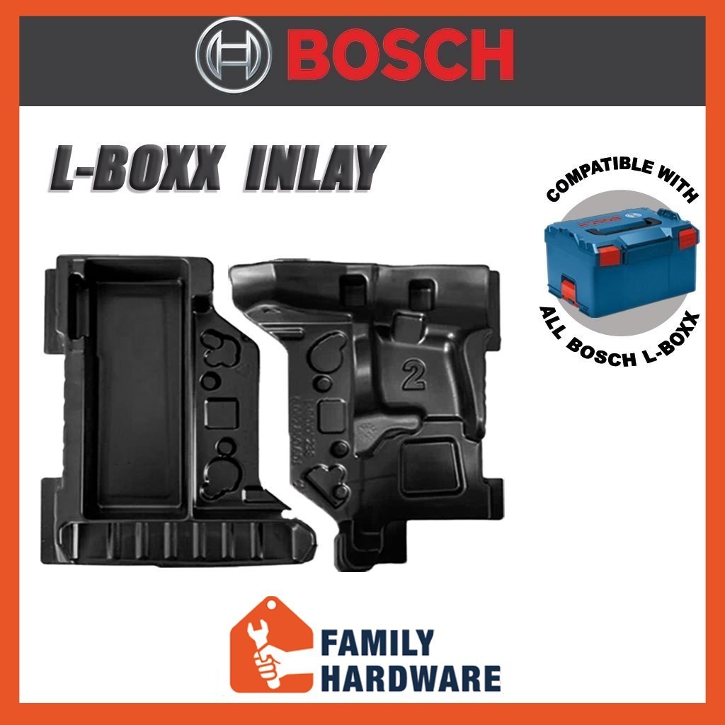 BOSCH Professional L-BOXX Inlay for Tools Storage Power Tools Battery ...