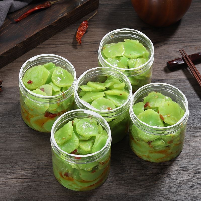 ZEJUN Spicy lettuce slices, dried lettuce, crisp and refreshing, ready ...