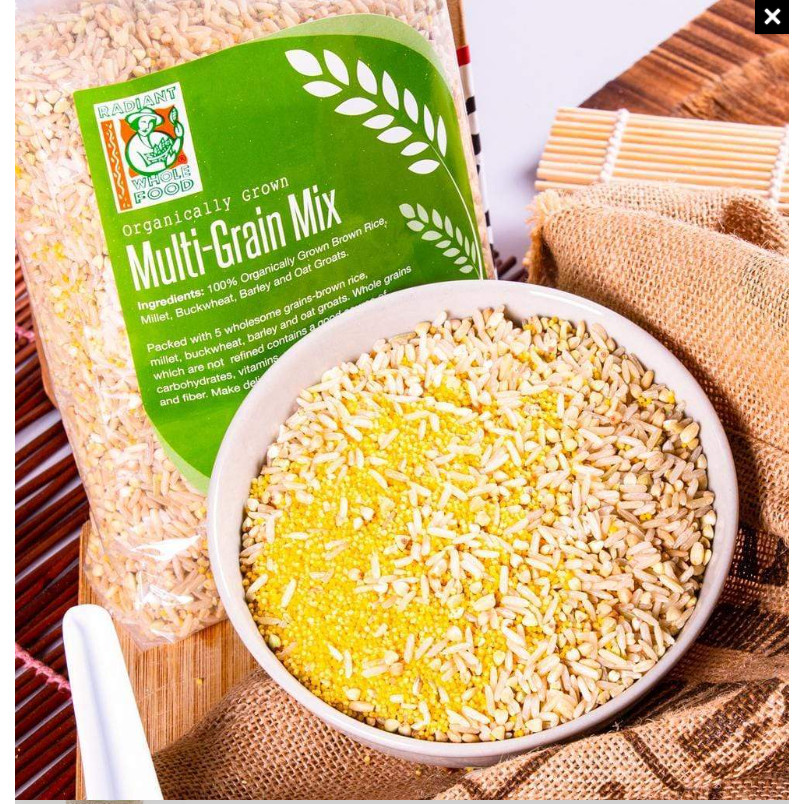 Radiant Organic Multigrain Rice 1KG | Shopee Malaysia