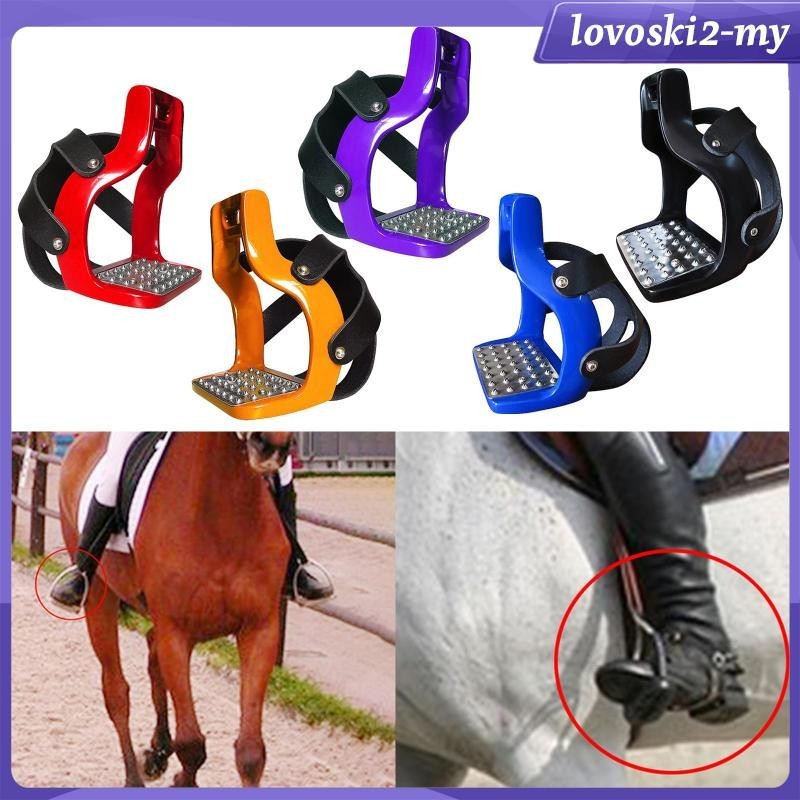 [LovoskiacMY] Saddle Lightweight Horse Saddle English Riding Die-Cast ...