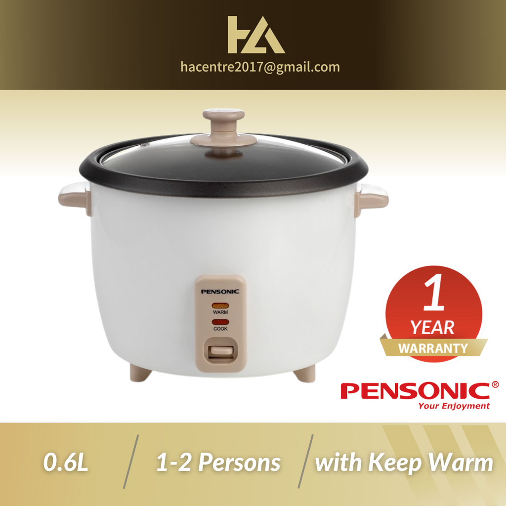 Pensonic 0.6L Rice Cooker (Non Stick) PRC6E | Shopee Malaysia