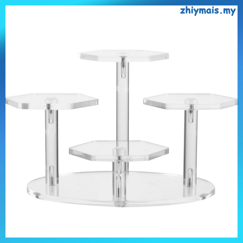 Transparent Ladder Display Rack Glasses Stand Acrylic Racks for Models ...