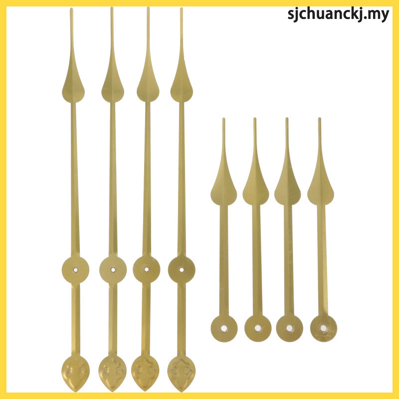5 Sets Wall Clock Kit Hands Minimalist Mechanism Big Pointer ...