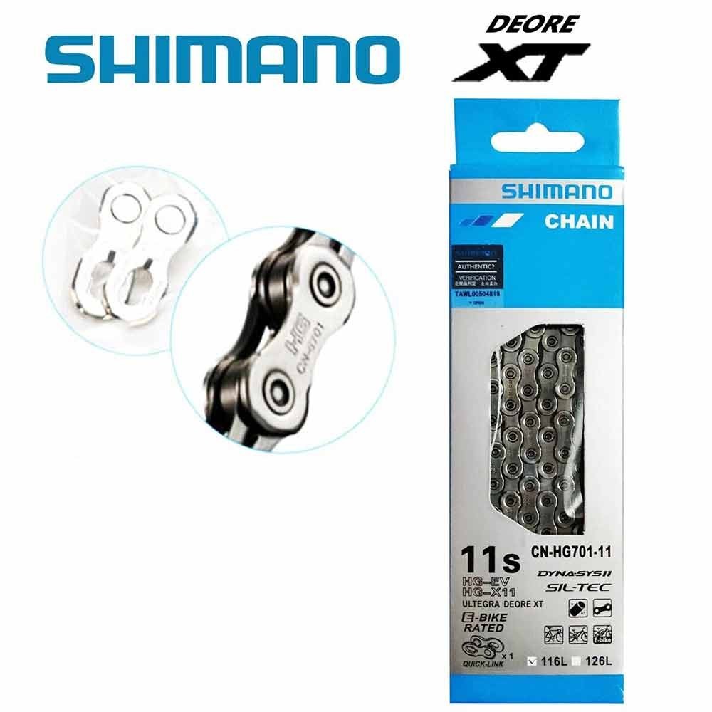 Shimano DuraAce CNHG901 11 Speed Chain XTR Road Bike Hollow Pin 116 Link Shopee Malaysia