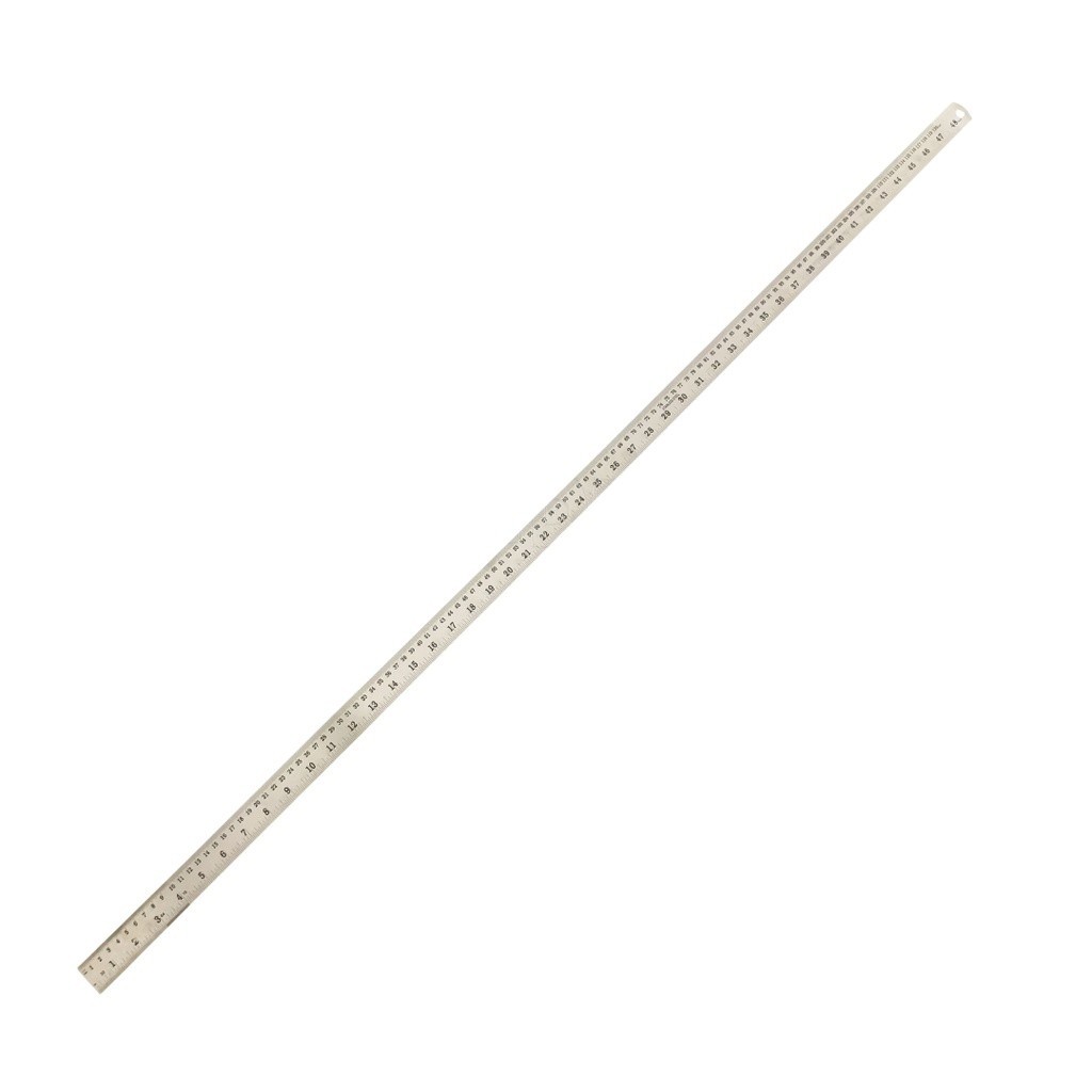 Stainless Steel Double Sided Ruler 48