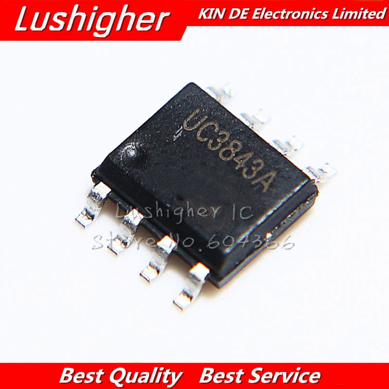 10pcs UC3843AD Standard Operation Program SOP 8 UC3843 3843B UC3843A ...