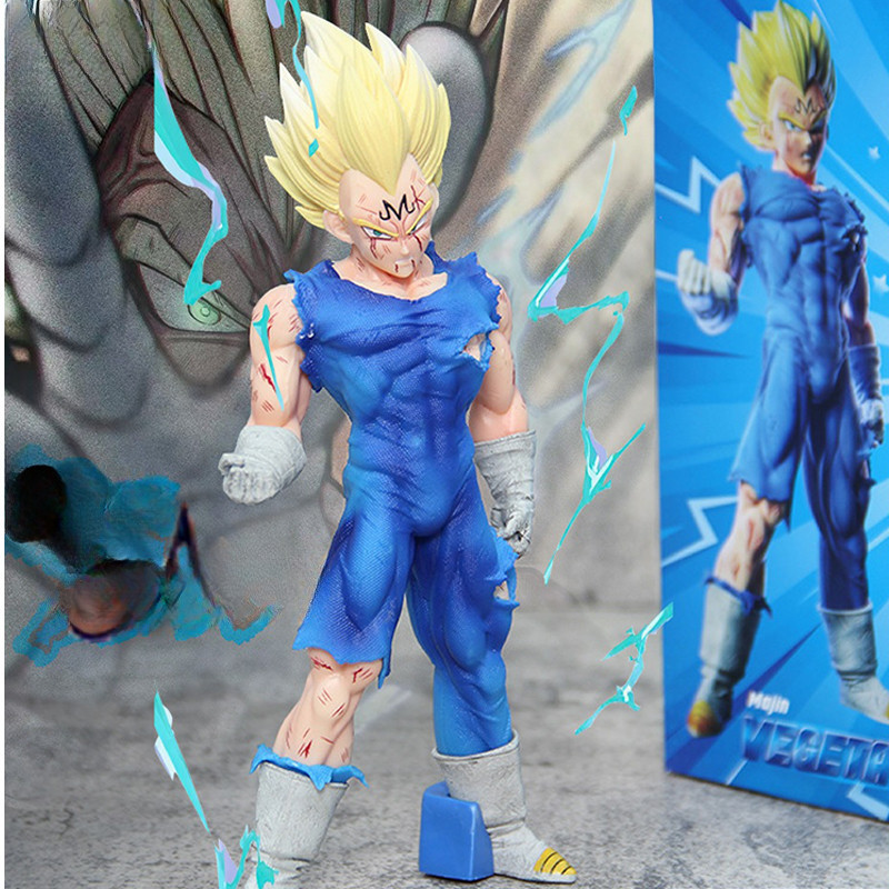 Dragon Ball Z Action Figure Vegeta Super Saiyan Model Pvc Anime Statue ...