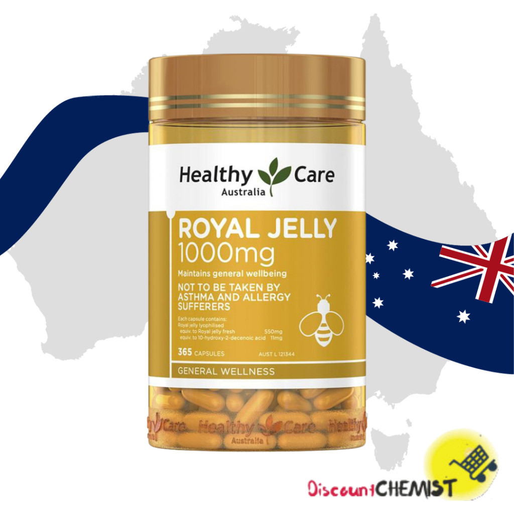 HEALTHY CARE Royal Jelly 1000 (365 capsules) | Shopee Malaysia