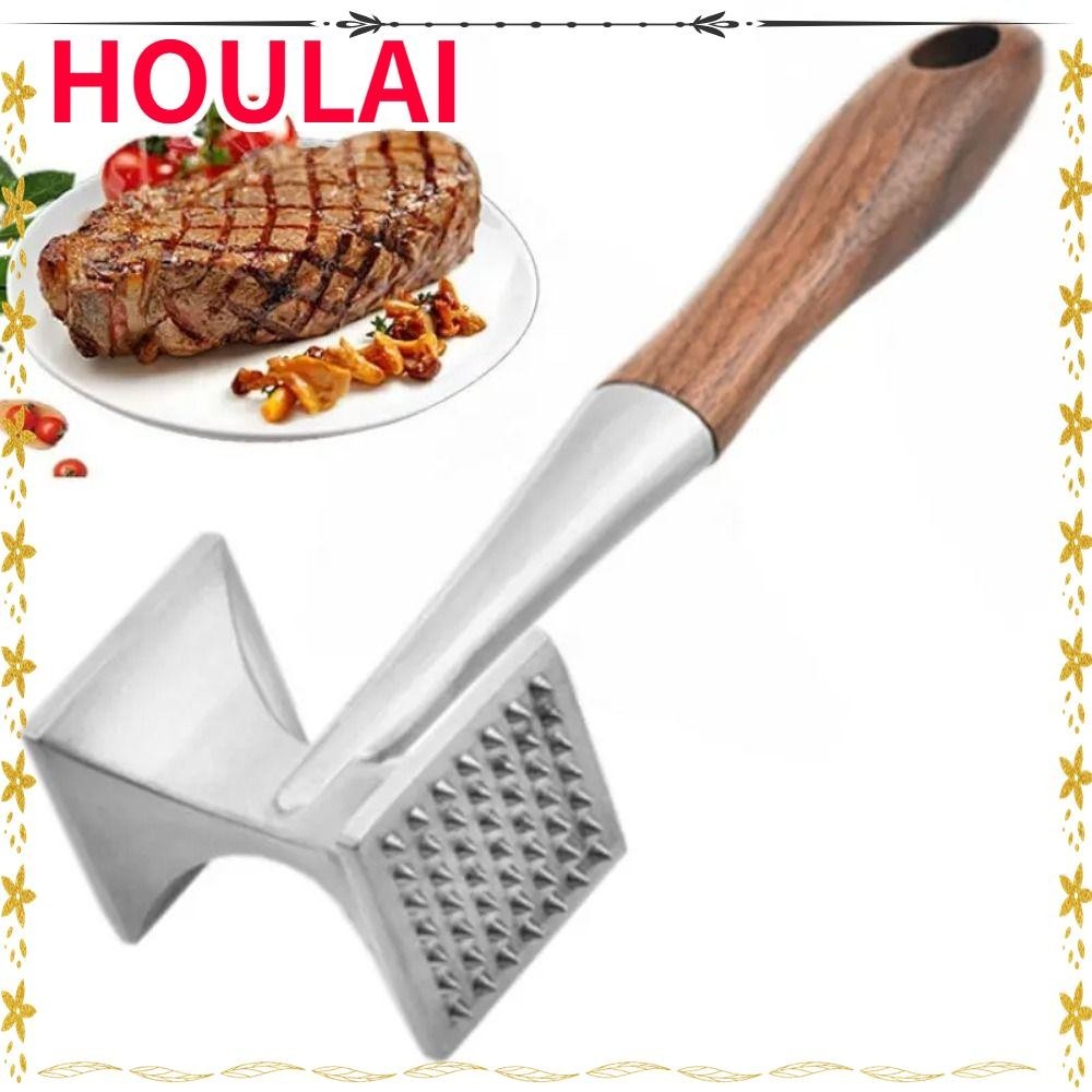 HOULAI Meat Hammer, Kitchen Tools Double Meat Tenderizer, Household ...