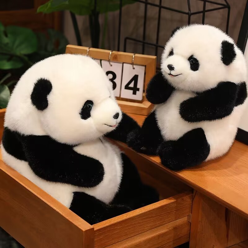 [MTT Featured Hot Sale] Simulation Big Panda Plush Toy National ...