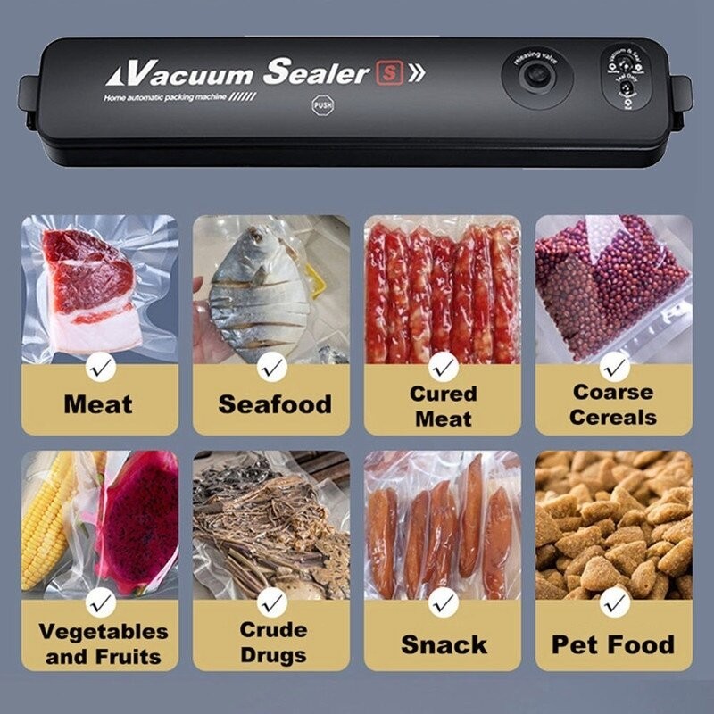 Vacuum Sealer Machine Mesin Pengedap Vakum Vacuum Food Sealer packaging