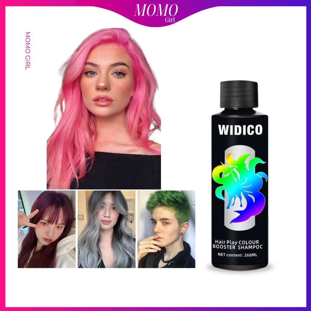 Hair Color Shampoo WIDICO Hair Colour Booster Lock Maintain Protect ...