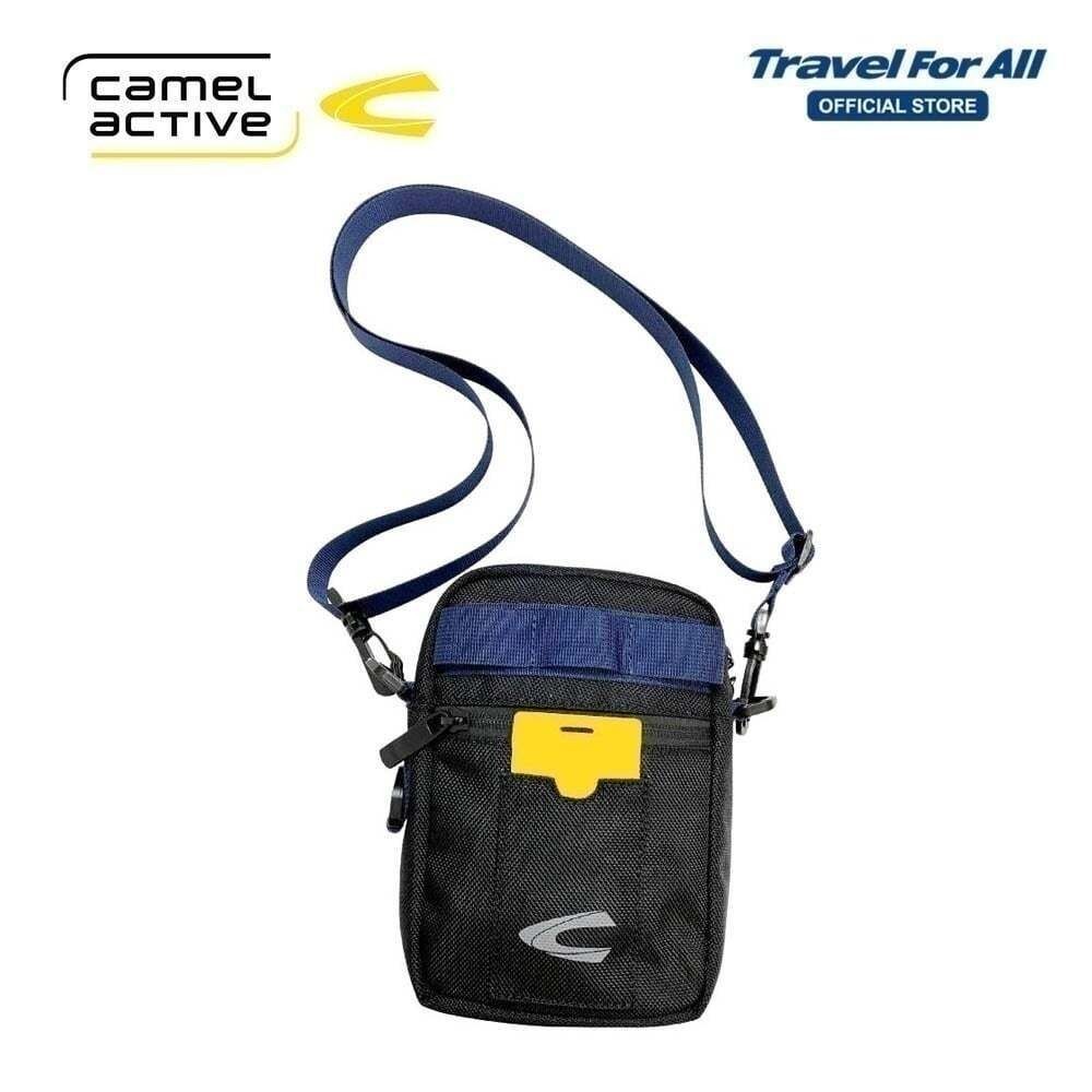 Camel Active Unisex Essential Black Mini Sling Bag PGMall