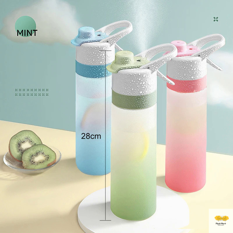 650ml Water Bottle for Girls Outdoor Sport Fitness Straw Cup Water Cup ...