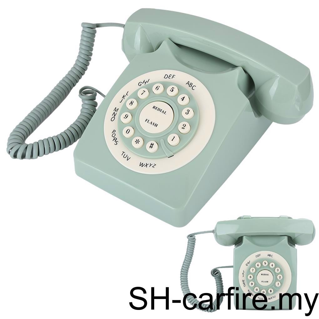 Wired Phones Upgraded Structure Desktop High Design Touch Antique