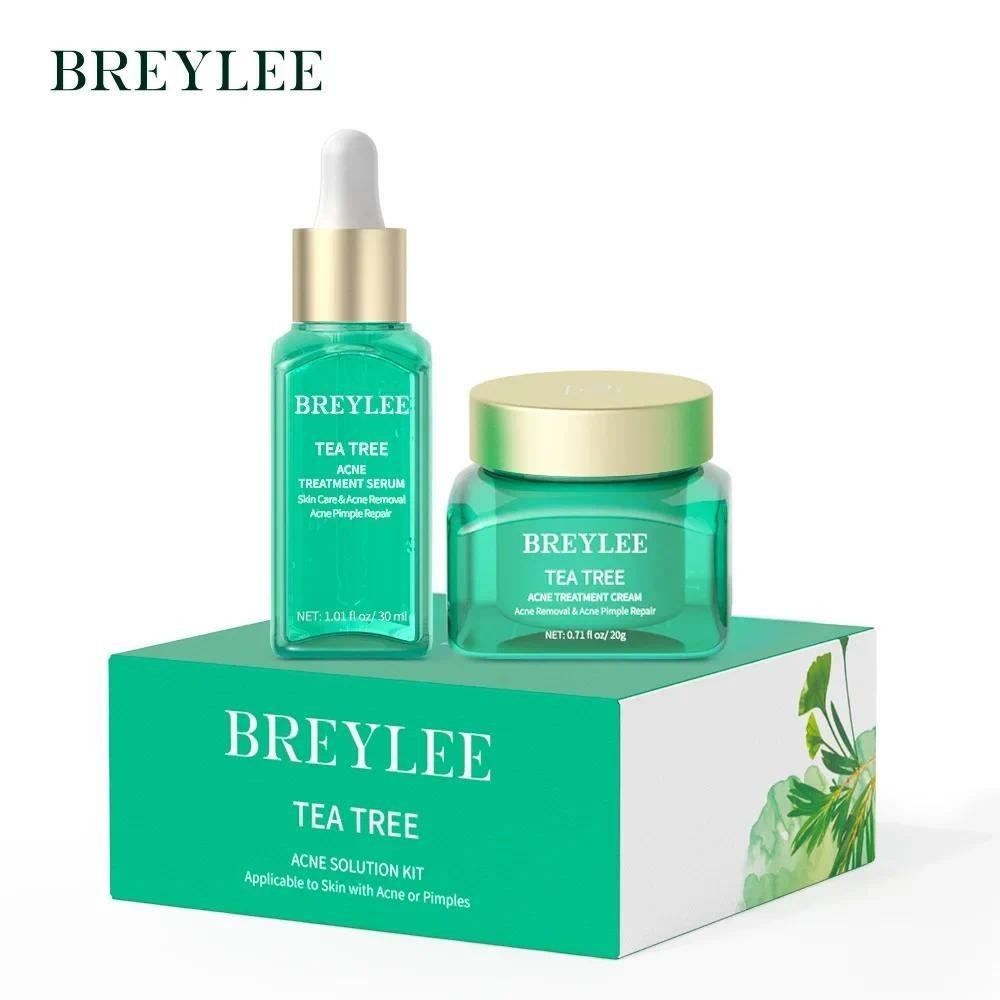 Breylee Tea Tree Acne Solution Kit Tea Tree Kit (Liquid 30ml & Cream 20G) Shopee Malaysia