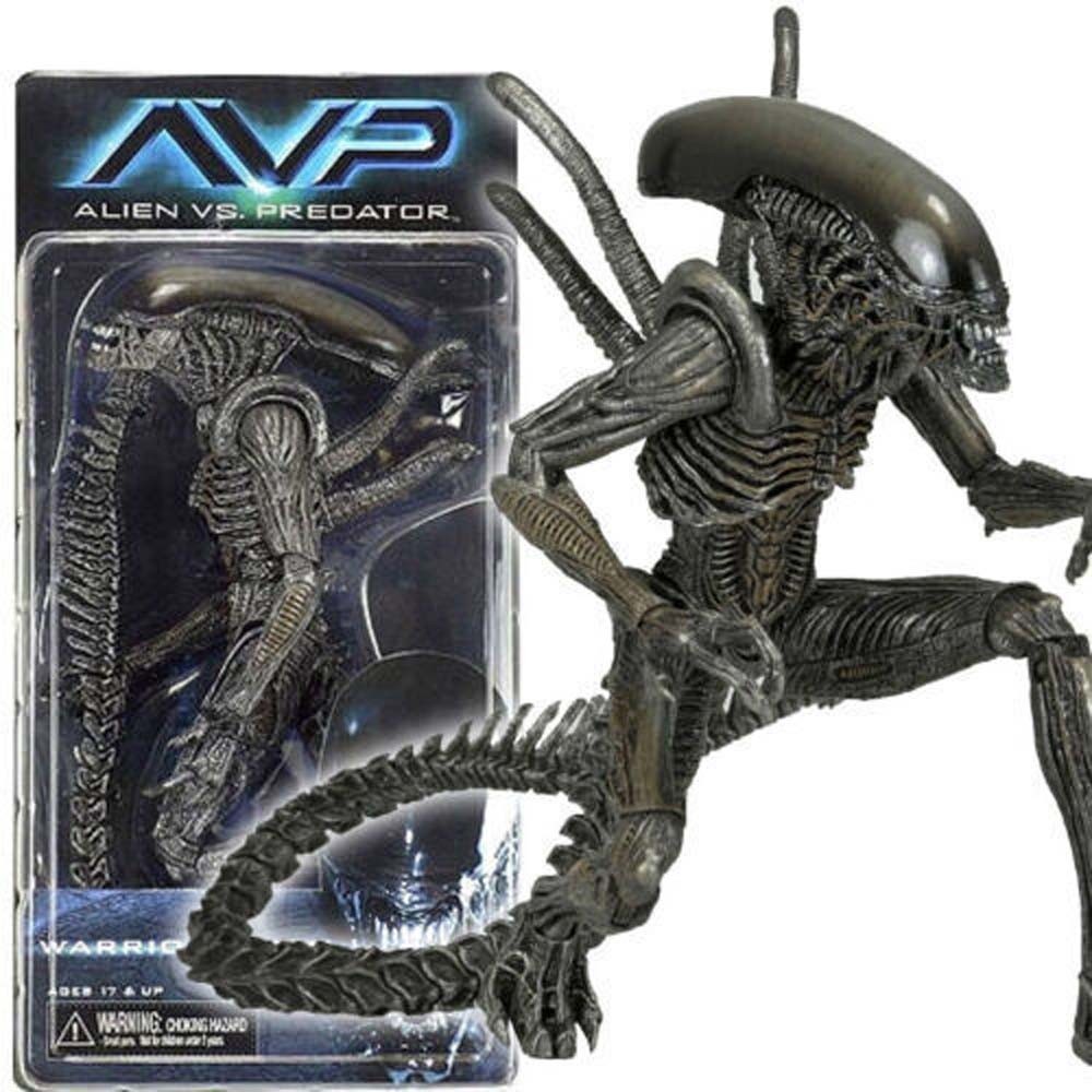 NECA 7-inch Alien Battle Iron Blooded Warrior Doll 97 Transparent Brain ...