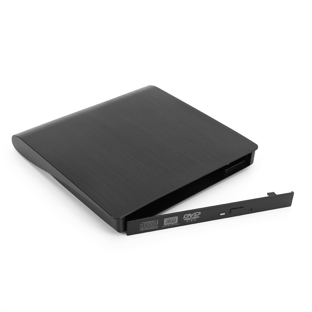 External DVD CD-ROM RW Player Optical Drives Enclosure Case for Laptop ...