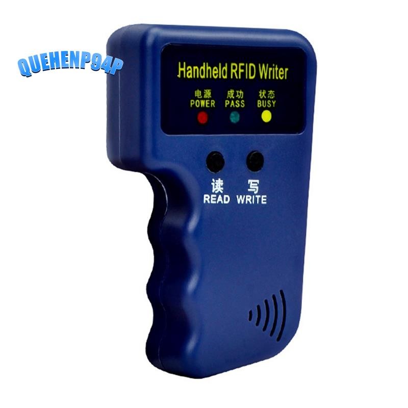 125Khz RFID Card Reader Handheld Copier Writer Duplicator Programmer ID ...