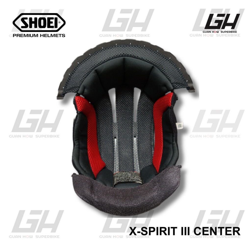 Shoei Helmet Replacement Center Pad 