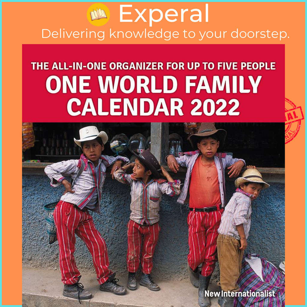 [English 100 Original] One World Family Calendar 2022 by New