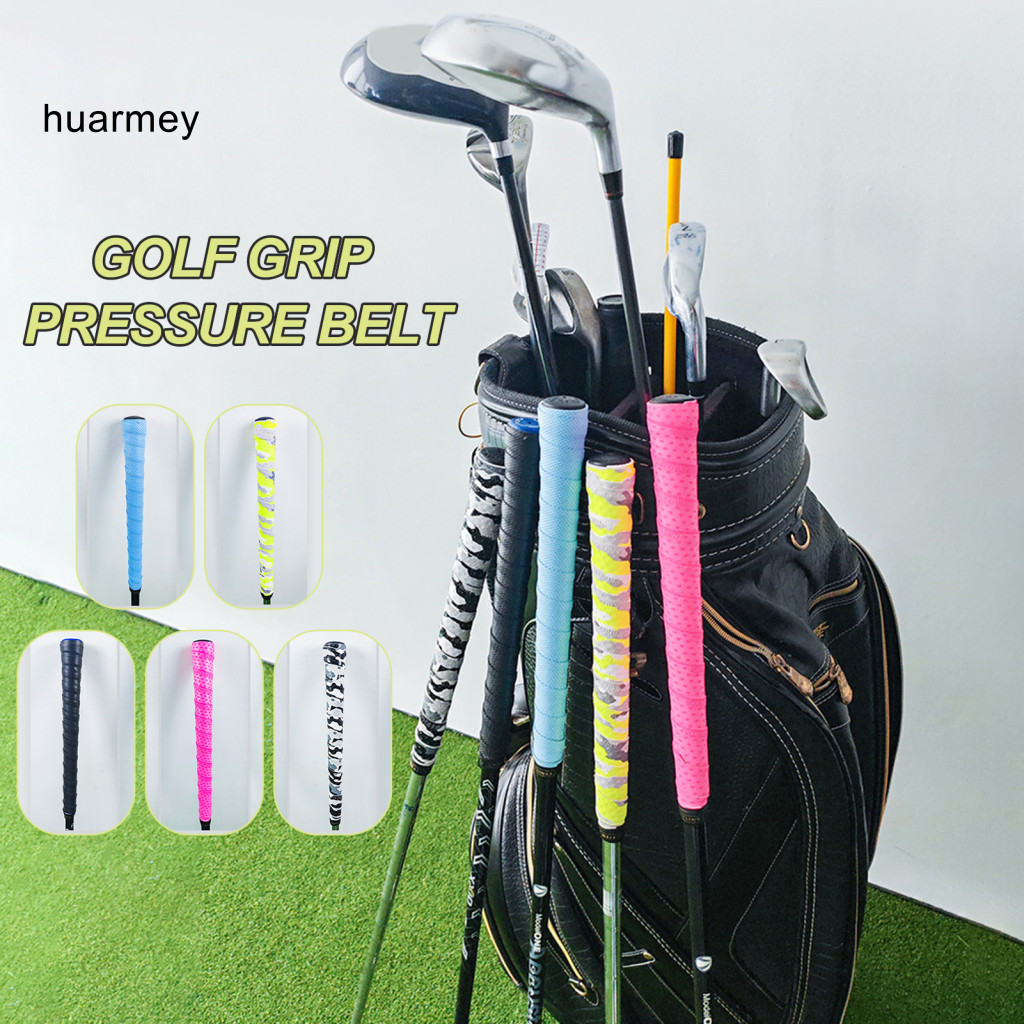 HUARMEY Golf Club Grip Wrapping Tape Grip Pressure Bands Nonslip Golf