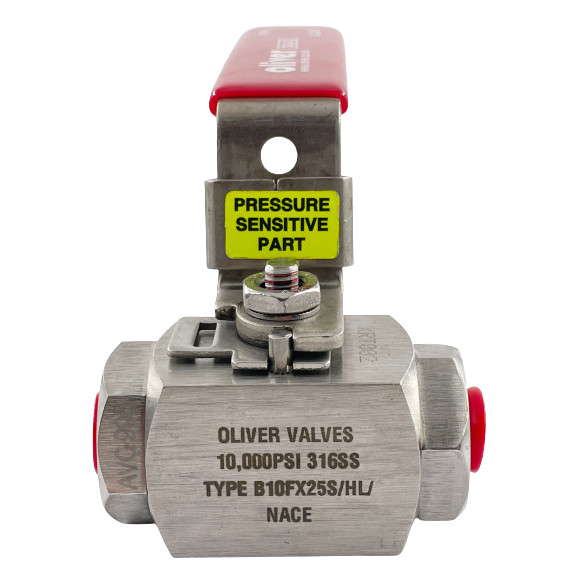 [100% Original] OLIVER VALVES - 1/4'' High Pressure Ball Valve (HL/NA ...