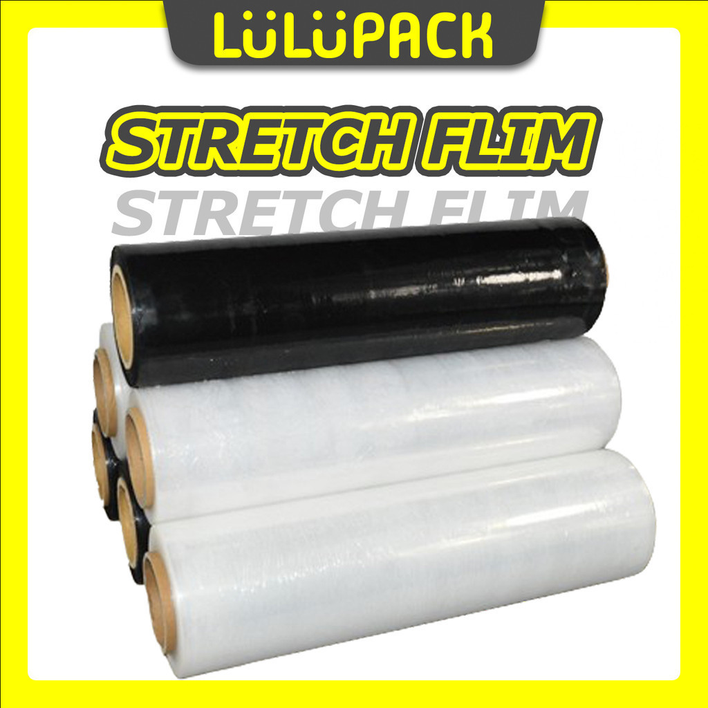 LULUPACK Stretch Film Plastic Wrap Plastic Transparent Film Stretch