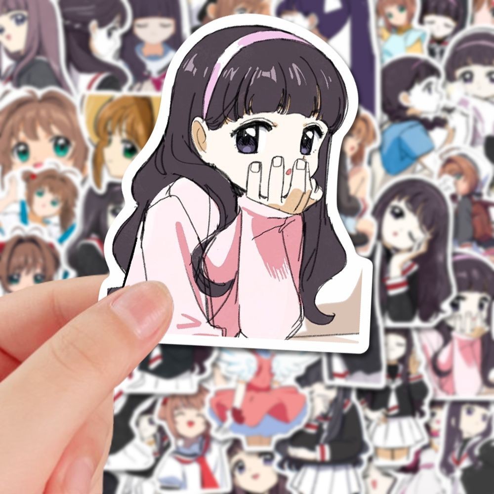 Stickers Cardcaptor Sakura (63 Sheets) Two-Dimensional Variety Sakura ...