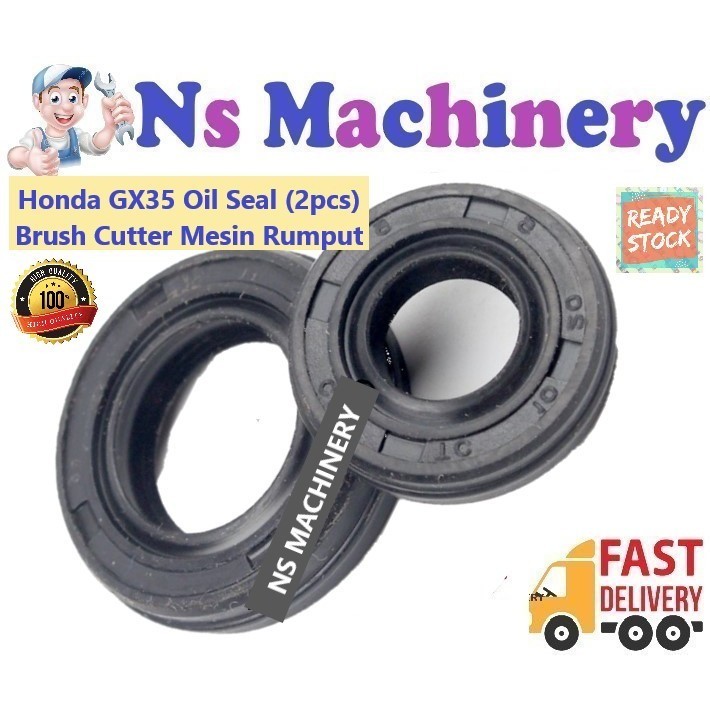 Honda GX35 Oil Seal (2pcs) Brush Cutter Mesin Rumput Shopee Malaysia