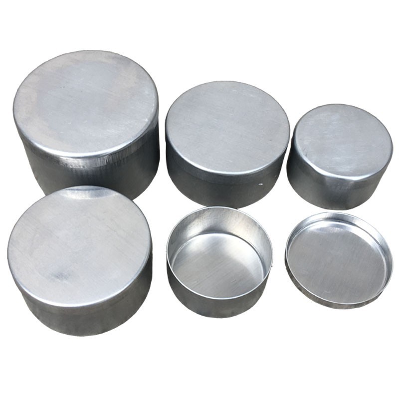 AD Aluminum Box Round 40*25mm Sub-packing Box Soil Extraction Sample ...