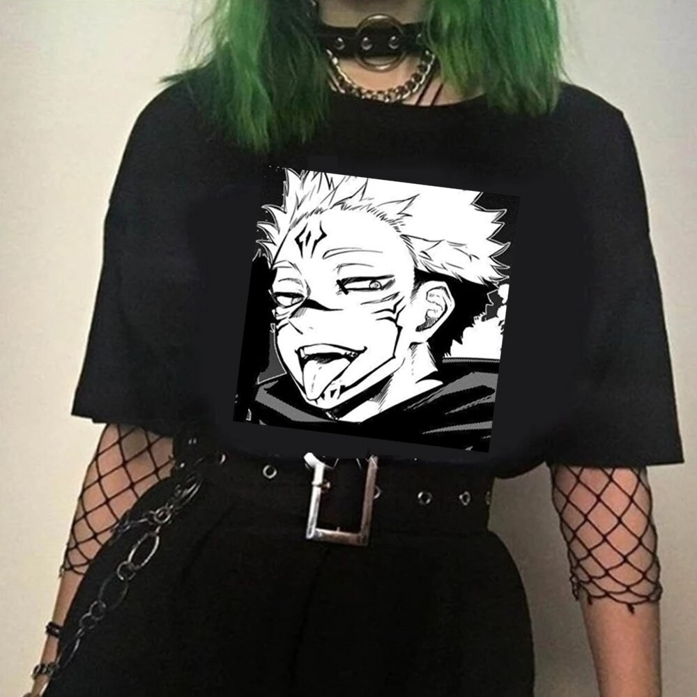 Jujutsu Kaisen Yuji Itadori Men Kawaii Hip Hops Clothes cotton | Shopee ...