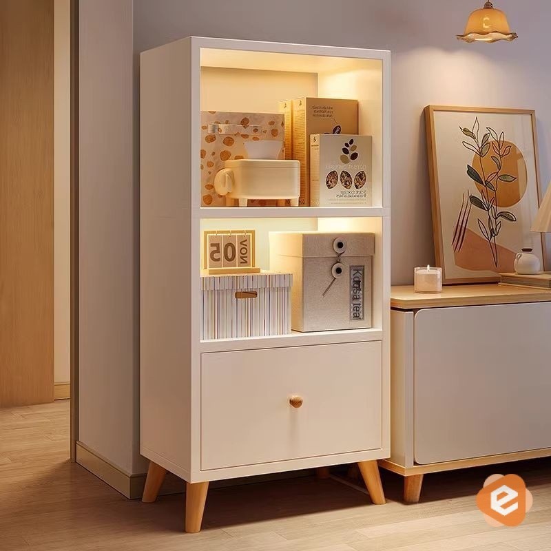 Side Cabinet & Locker Combo Living Room Storage Rack Model Display ...