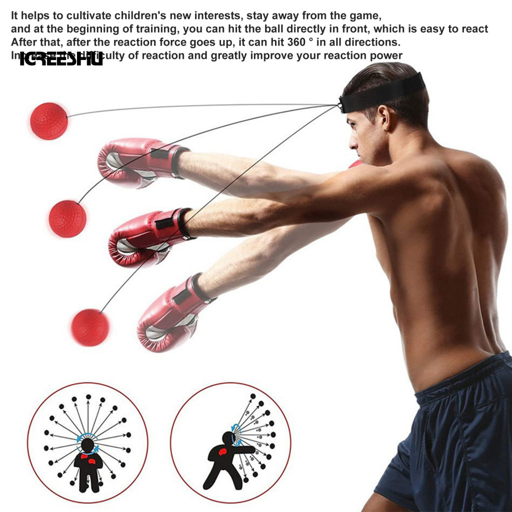 Boxing Reflexes Ball Handeye Coordination Exercise Gear Boxing Reflex