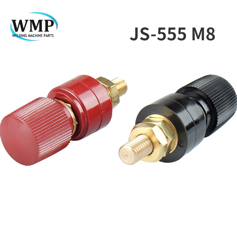 JS-555 M8 8MM Pure Copper Terminal Binding Post Blocks Power Supply ...