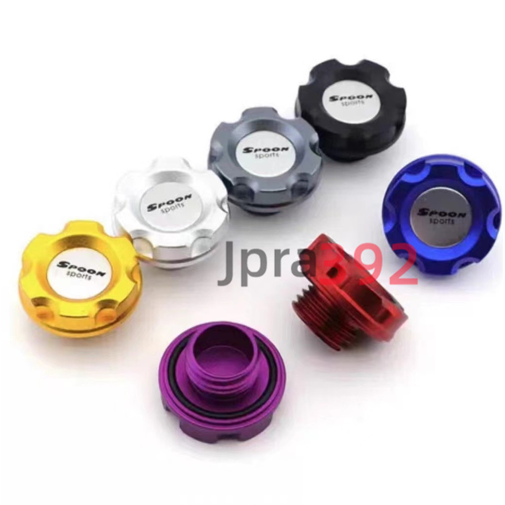 JDM Style Spoon Sport Aluminum Engine Oil Cap for Honda GK5 FK7 FK8 ...