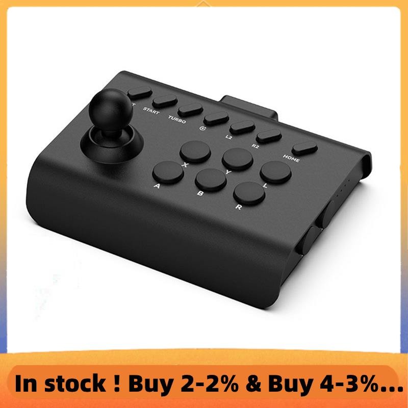 Wireless Joystick Controller Arcade Fighting Game Fight Stick Gaming ...