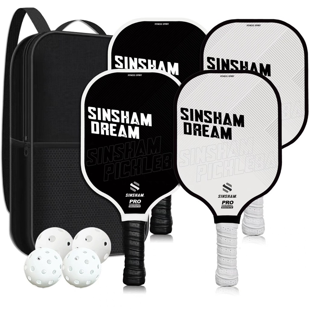 Professional Ultra-Light Carbon Fiber pickleball Racket pickleball Hole ...