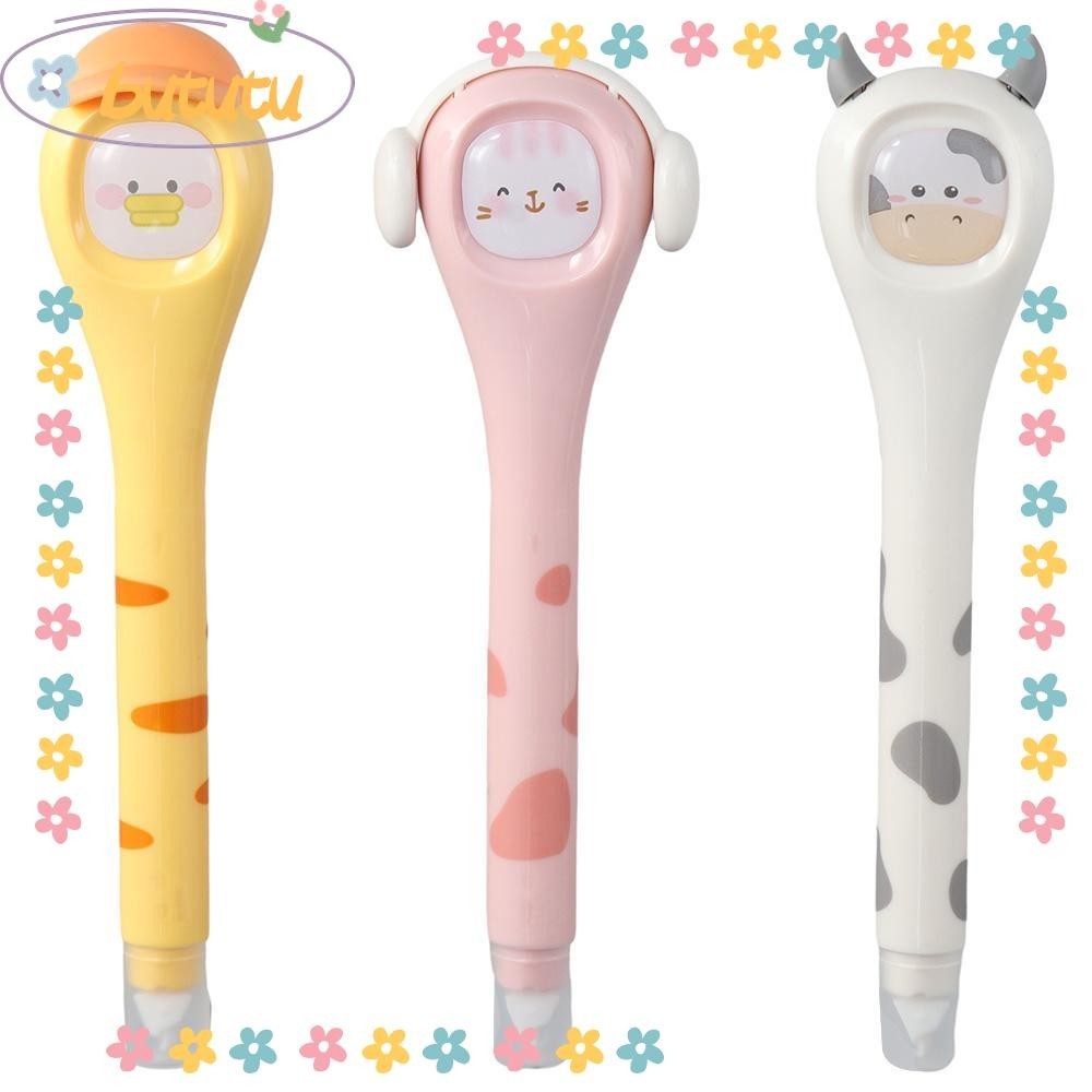 BUTUTU White Out Correction Tape, 3 PCS 6M*5mm, Cute Office Shopee