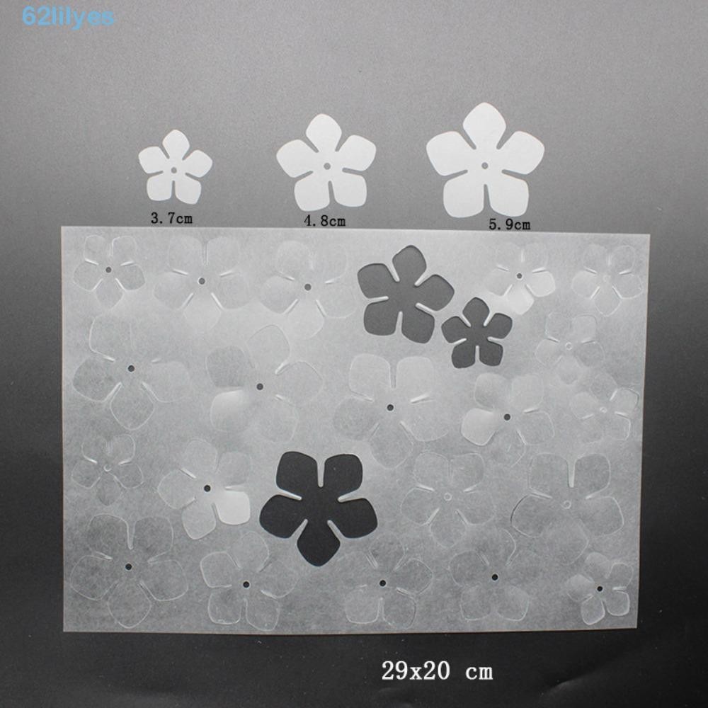 LILYES 2 Sheets Ginkgo Hot Shrink Plastic Kit, Flower Pattern 0.2mm ...