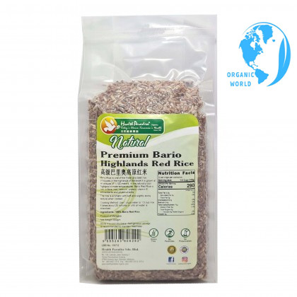 HEALTH PARADISE NATURAL PREMIUM BARIO HIGHLANDS RED RICE 900GM | Shopee ...