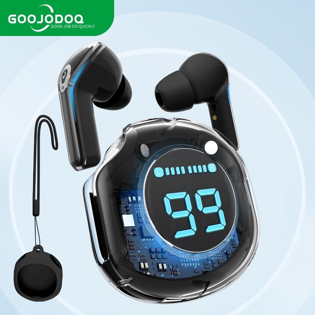 GOOJODOQ TWS Stereo High Fidelity Bunyi Fon Telinga Bluetooth